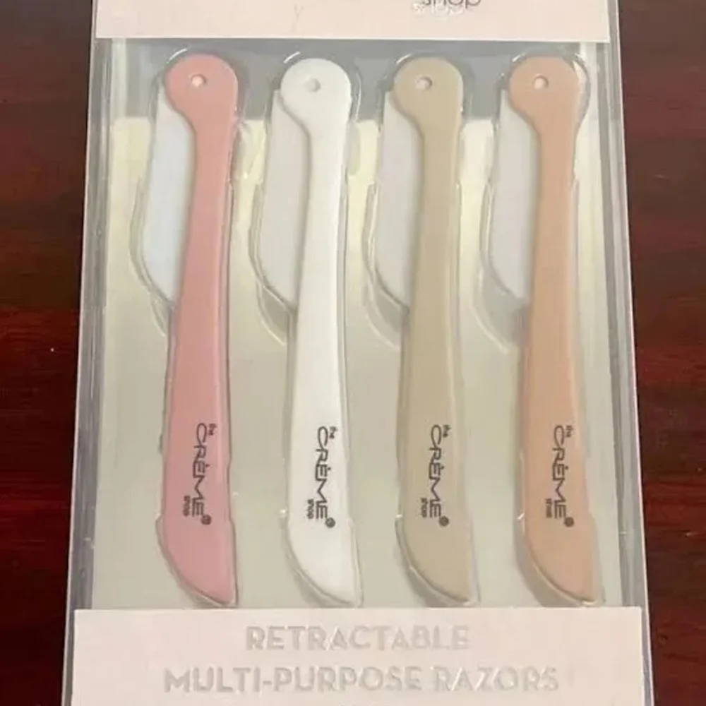 Retractable Facial Razor Set — 5 SETS - Picture 2 of 2